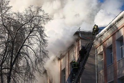 Давка при пожаре в колледже Новосибирска: рассказ студентки