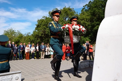 В день 170-летия в Благовещенске почтили память казаков-первопоселенцев