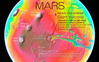 «И мы поняли, что находимся внутри вулкана»: на Марсе нашли гору выше Эвереста — 9022 м