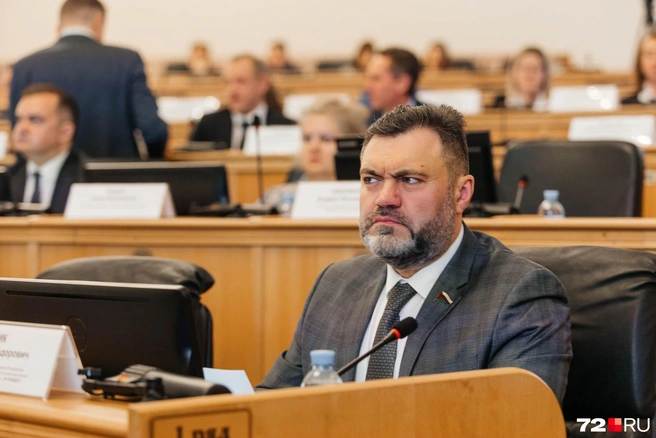 Александр Чепик избирался в думу от «Справедливой России» | Источник: Ирина Шарова / 72.RU
