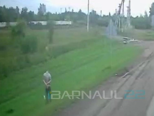 Запись с видеорегистратора стала единственной зацепкой в поисках молодого человека | Источник: Barnaul 22