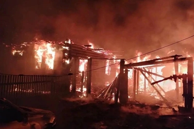 Пожар в Муромцево унес жизни супружеской пары