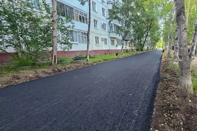 В микрорайоне Благовещенска ремонтируют междворовые проезды
