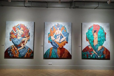 Exhibition of Buryat Artist Zorikto Dorzhiev Opens in Irkutsk