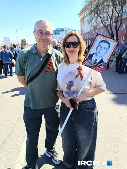 Светлана и ее муж&nbsp;— офицер запаса | Источник: Ксения Власова / «ИрСити»