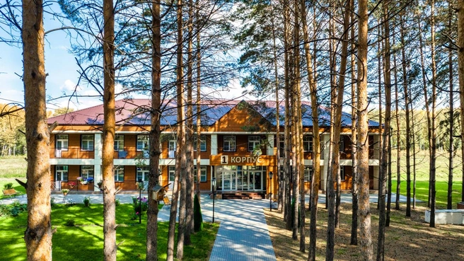 Первый корпус санатория «Доволенский» | Источник: ООО «КРАСНАЯ ОЗЕРКА»