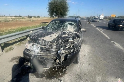 Водитель Лады под Волгоградом сбил дорожного рабочего