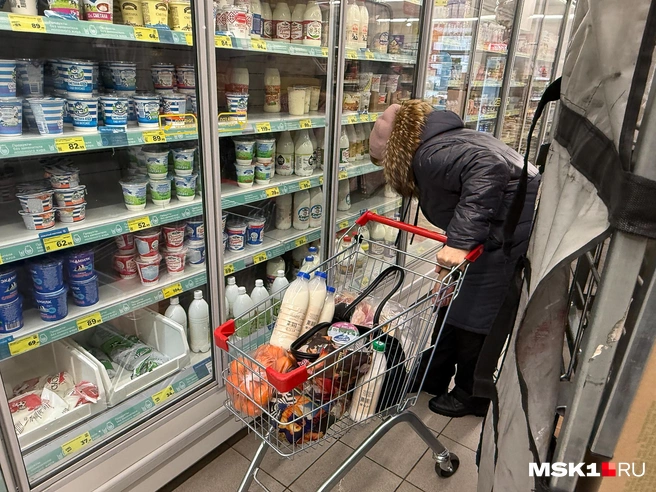 После 45 лет, если вы, например, отказались от мяса, молочные продукты лучше не игнорировать | Источник: Артём Устюжанин / MSK1.RU