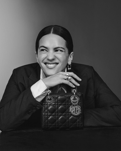 Певица Розалия в первой кампании для Dior