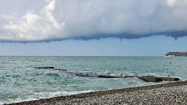 Несколько смерчей в Туапсе | Источник: Мой Туапсе / T.me