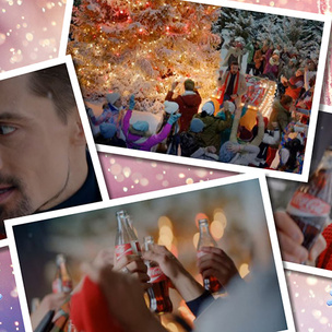 Дима Билан в новогоднем клипе Coca-Cola