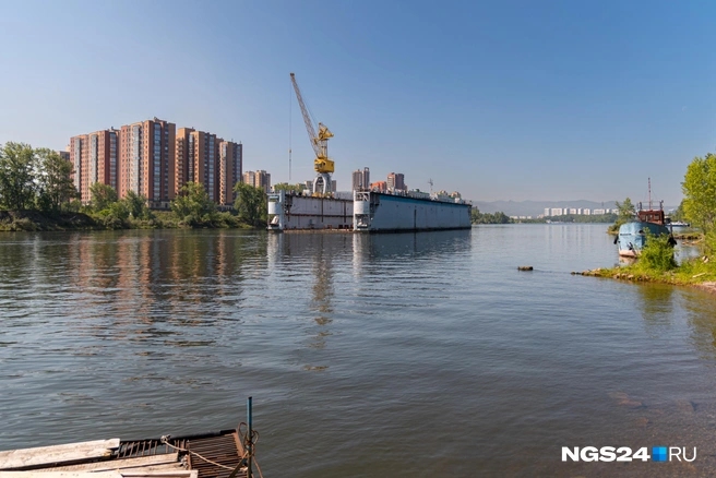 В Красноярске ищут подрядчика на второй этап благоустройства острова Молокова | Источник: Мария Ленц / NGS24.RU