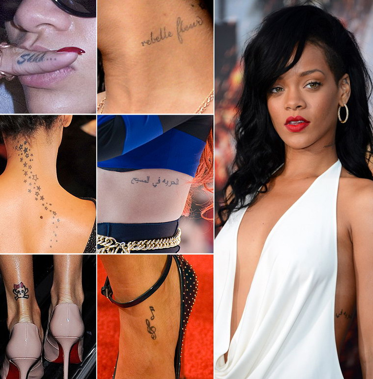 14 татуировок знаменитостей, которые не получится разгадать с первого взгляда