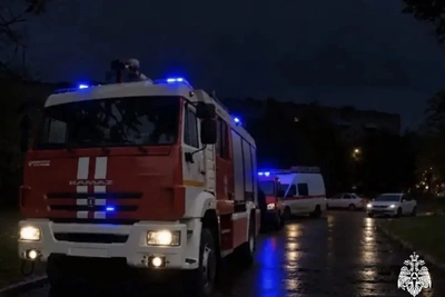 В Элисте потушили пожар в квартире из-за газового котла
