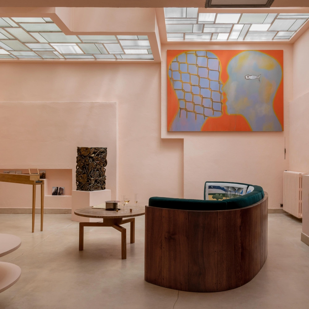 Гостиная, дизайн интерьера Пьера Йовановича. | Источник: Паоло Абате