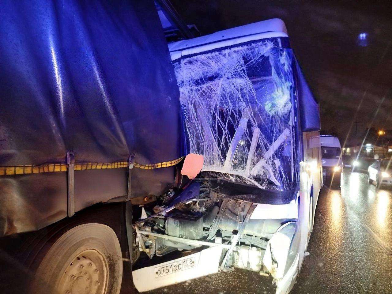 Пять детей и шесть взрослых пострадали в ДТП с автобусом в Новоселье