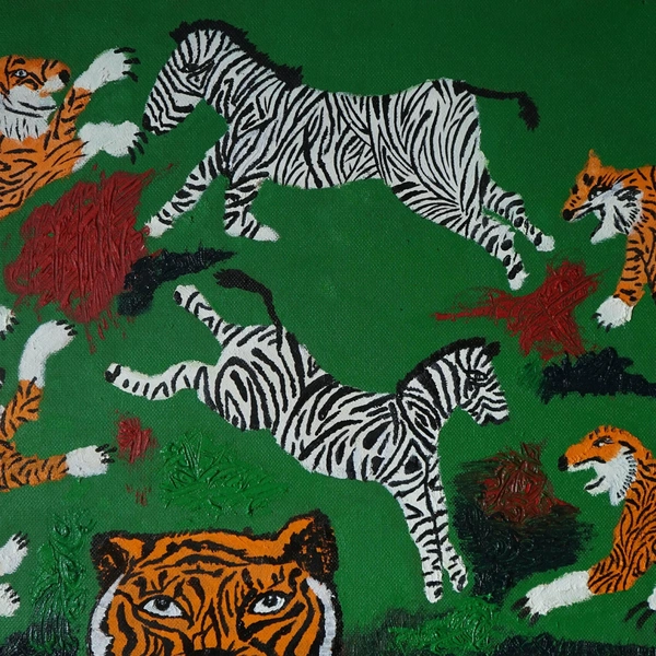 Битва полосатиков | Источник: Наталья Пронина