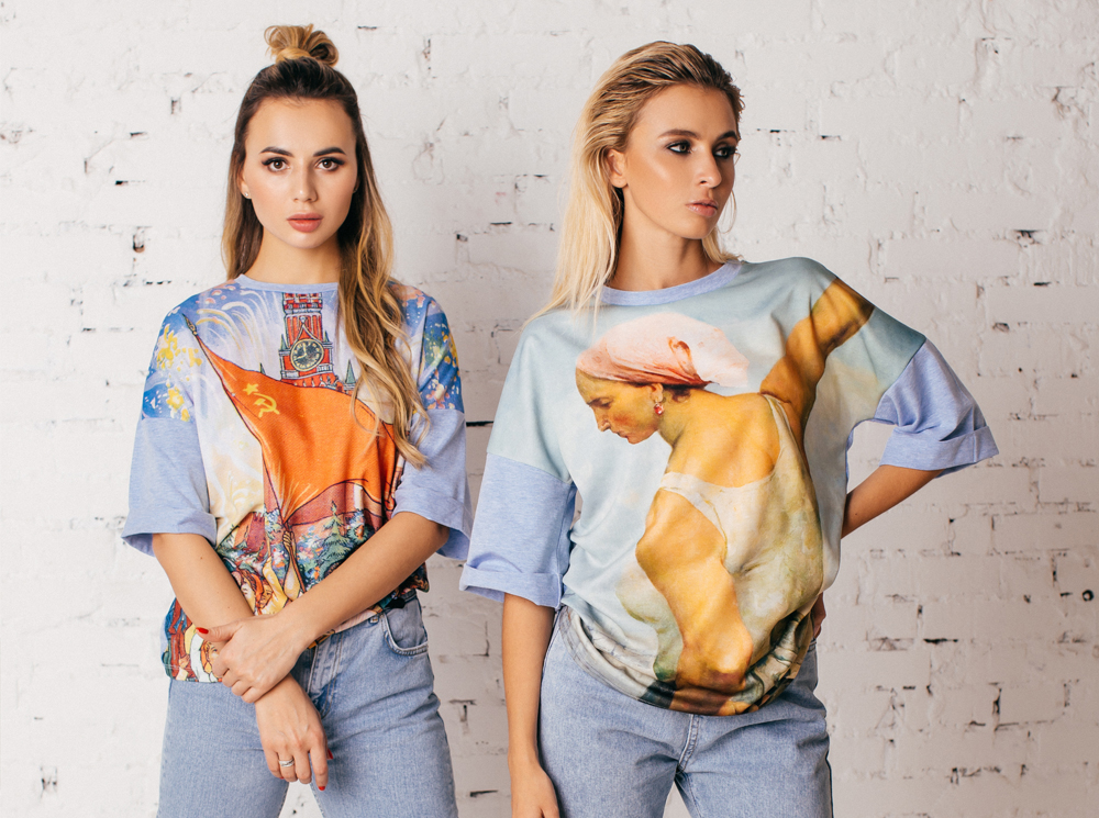 Искусство принадлежит народу: 5 футболок с советским прошлым | marieclaire.ru