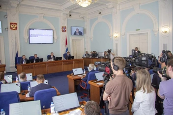 Заседание областного парламента было последним в весенней сессии  | Источник: пресс-служба Законодательного собрания Омской области