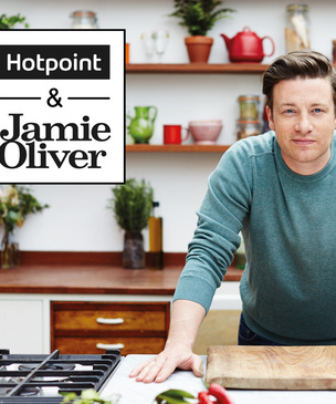 Рецепт счастливой жизни: Hotpoint и Джейми Оливер объявили о сотрудничестве
