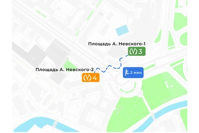 Вечерние ограничения на станции «Площадь Александра Невского — 1»