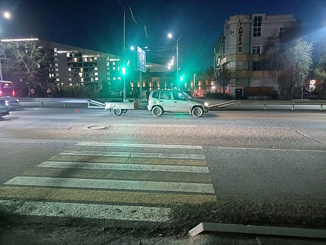 Водитель ехал с прицепом | Источник: «Госавтоинспекция Томской области» / t.me