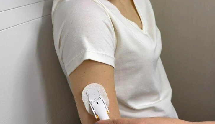 Так выглядит установка датчика