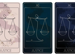 Справедливость Таро: значение и толкование карты