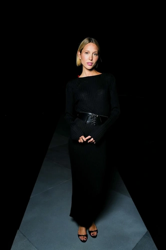 Мария-Олимпия на Неделе моды в Нью-Йорке, 2025 год. 