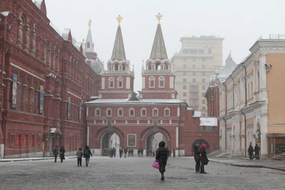 В Москве ожидается мокрый снег, гололед и похолодание