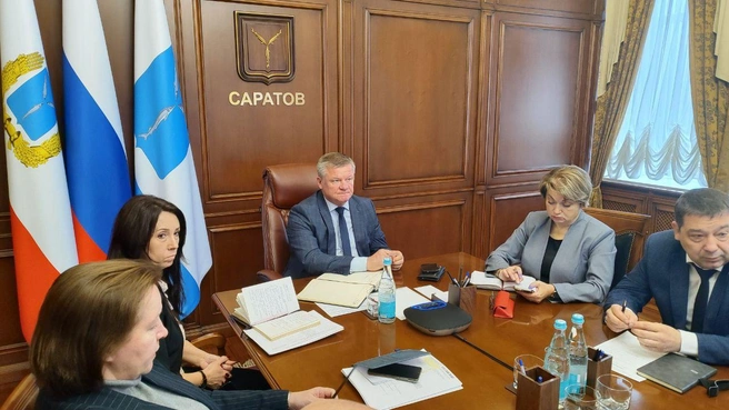 Совещание по вопросам запуска отопления | Источник: Михаил Исаев / Telegram