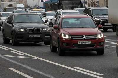 Пробки в Москве достигли 7 баллов из-за перекрытий