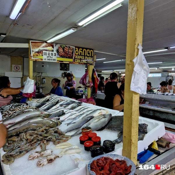 Рыбный базар в Батуми не слишком впечатлил | Источник: Виктория Федорова / 164.RU