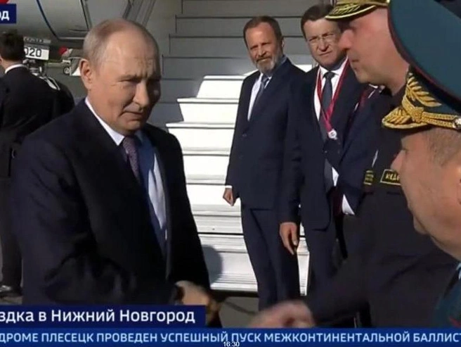 Владимир Путин приехал в Нижний Новгород | Источник: vgtrk.ru