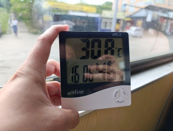 На улице перед посадкой было +30,8 °C | Источник: Даниил Конин / «ИрСити»