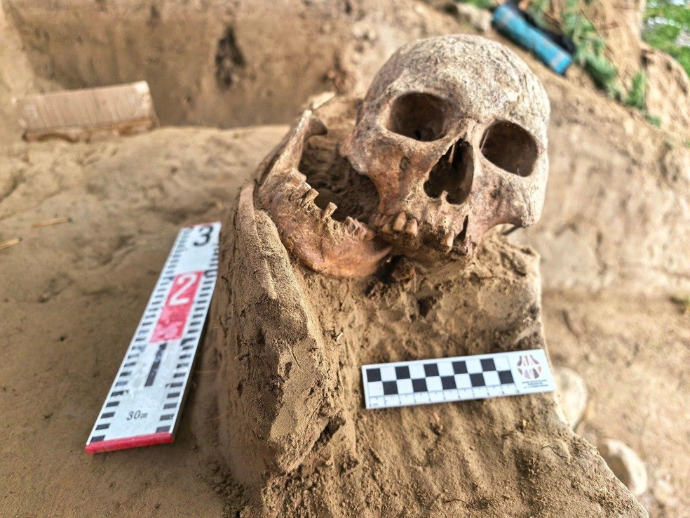 Древнее захоронение человека археологи уже находили в Хангаласском улусе | Источник: Arctic_yakutia / T.me