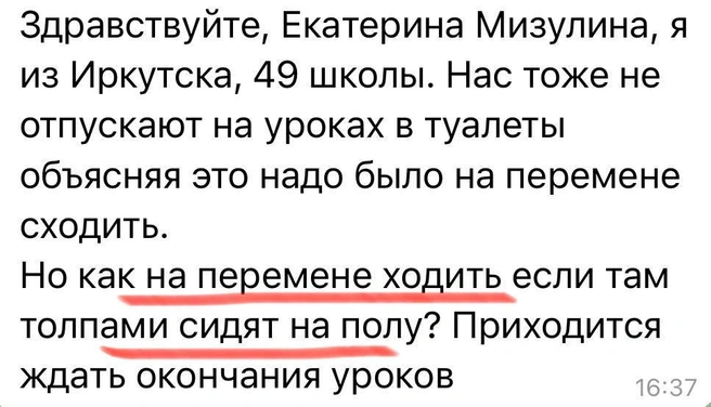 Источник: Екатерина Мизулина / T.me