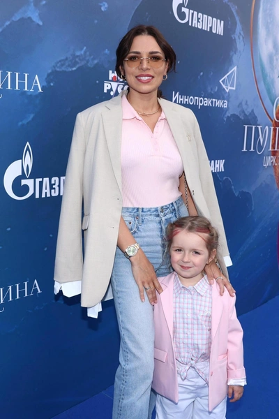 Валерия Куденкова с дочкой