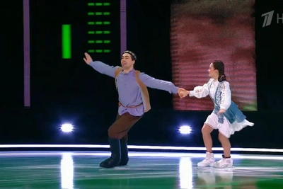 Фигуристы выступили под хит «Туган як» на Первом канале