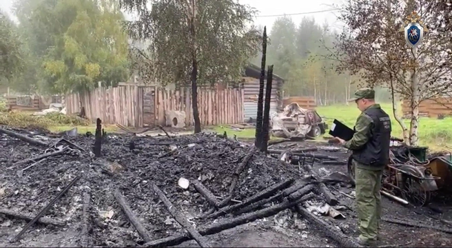 Отца, потерявшего при пожаре троих детей, в Свердловской области приговорили за неисправную проводку | Источник: СК Свердловской области