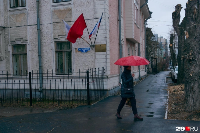 Так здание выглядело в последнее время | Источник: Иван Митюшёв / 29.RU