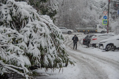 Сочи готов к снегопадам: в горах дежурит техника