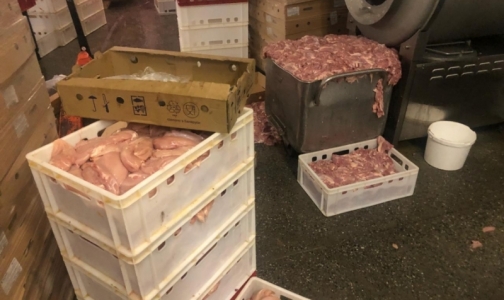 Фото №1 - В Петербурге на 1,5 месяца «прикрыли» фирму по производству мяса с антибиотиком и бактериями