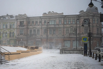 Холод и сильный ветер ожидают Приморье в выходные