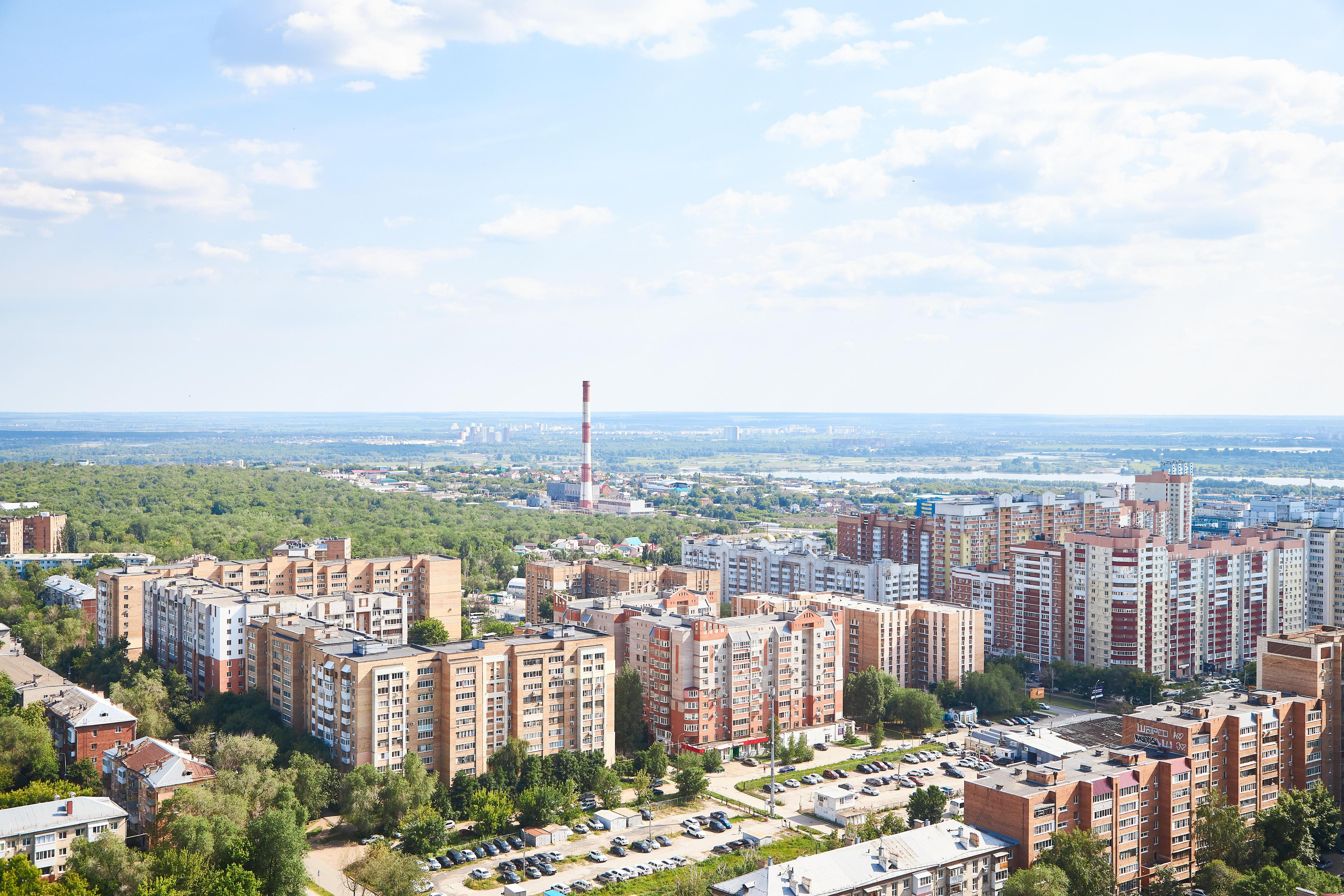 Помахали рукой «Амбару» и элеватору: Самара с крыши «Вертикали» — самого высокого ТЦ города