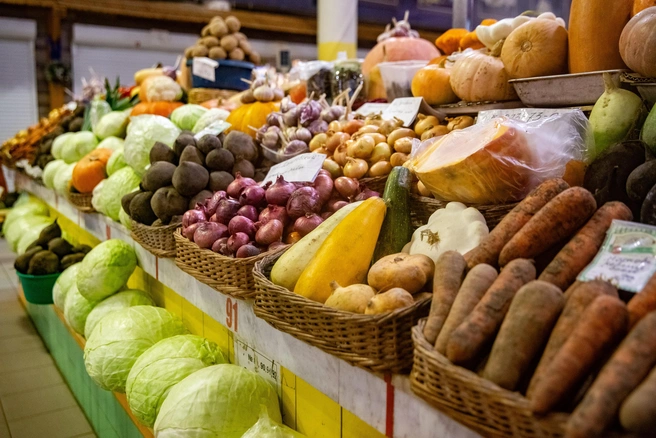 Капуста, лук и свекла. В Росстате назвали продукты, которые больше всего подорожали за неделю | Источник: Кирилл Поверинов / 76.RU