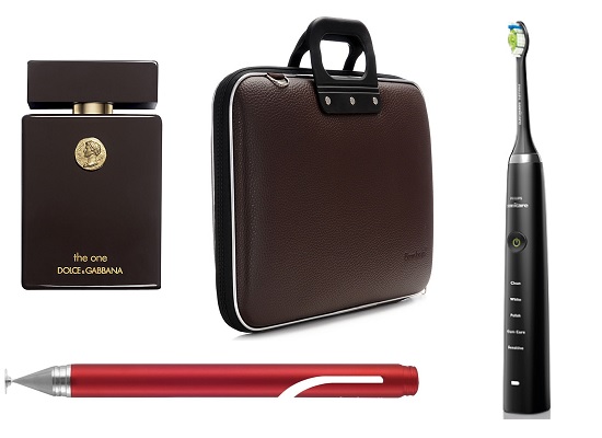 Аромат Dolce & Gabbana The One Collector's Edition, Сумка для ноутбука Bombata, Электрическая зубная щетка Philips Sonicare Diamond Clean, Стилус Adonit Jot Mini Red | Источник: Архив пресс-служб