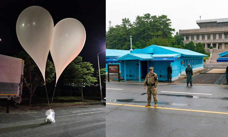 «Ответка» от северных соседей: зачем КНДР отправила в Южную Корею воздушные шары с мусором?