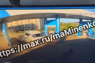 На заправке в Невинномысске произошел хлопок газового баллона