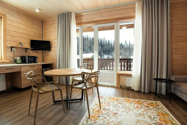 Отдохнуть можно с полным комфортом | Источник: «Лесная сказка»